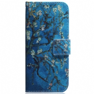 Housse iPhone 16 Fleurs d'Abricot