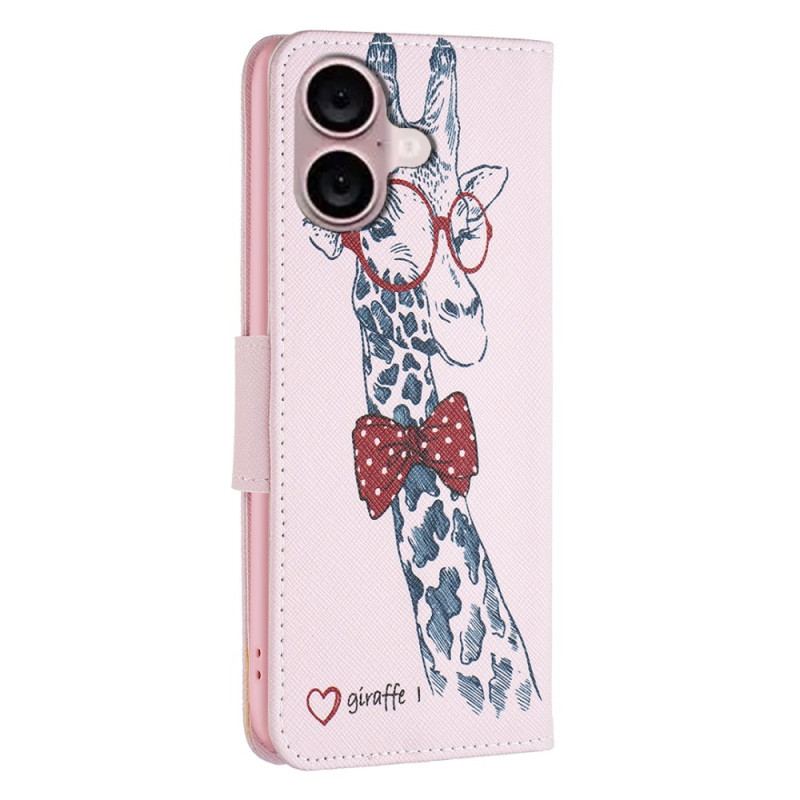 Housse iPhone 16 Girafe