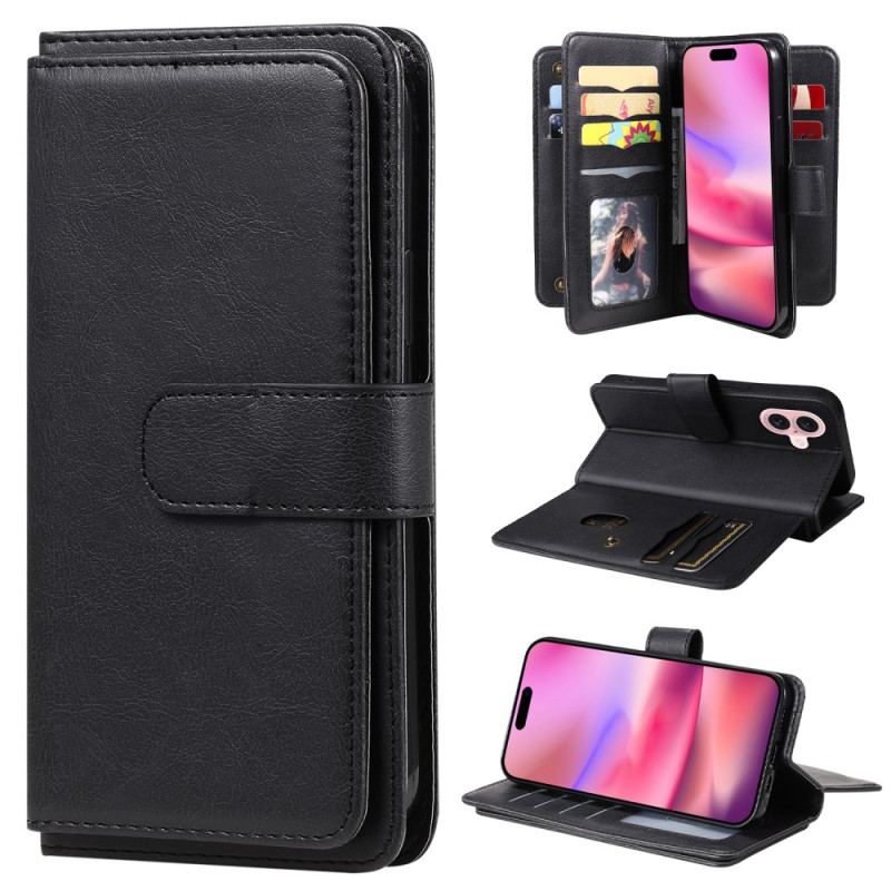 Housse iPhone 16 Multi Porte-Cartes