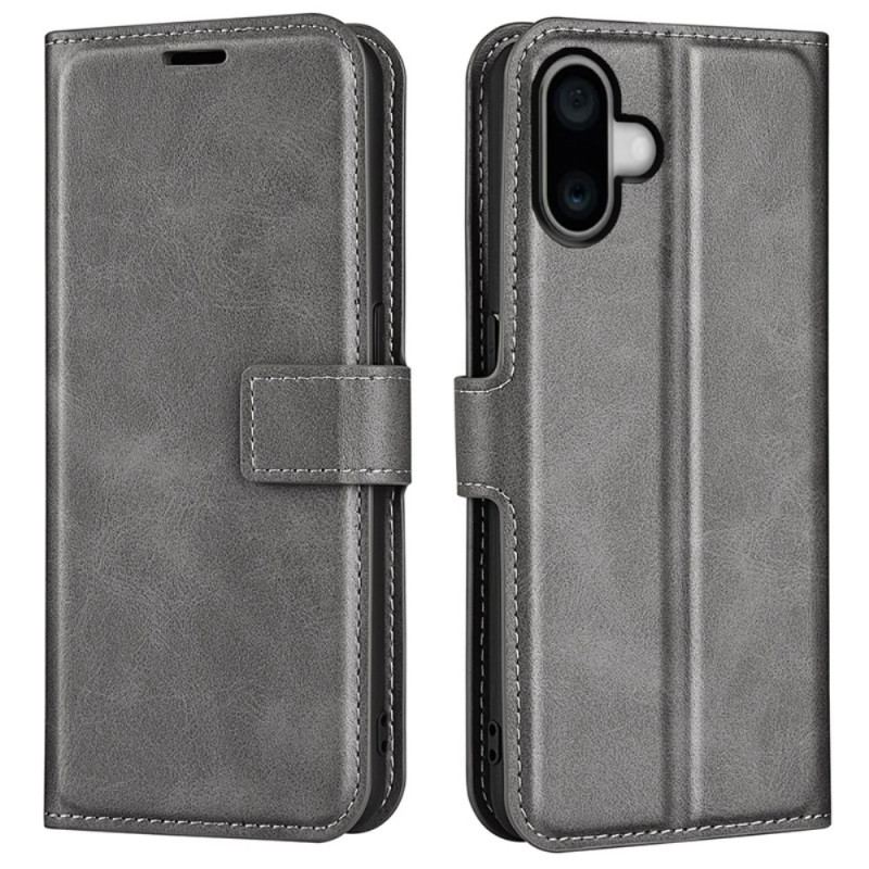 Housse iPhone 16 Style Cuir