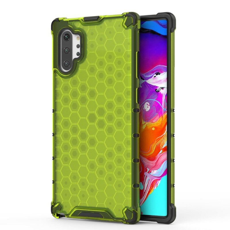 Coque Samsung Galaxy Note 10 Plus Style Nid d'Abeille