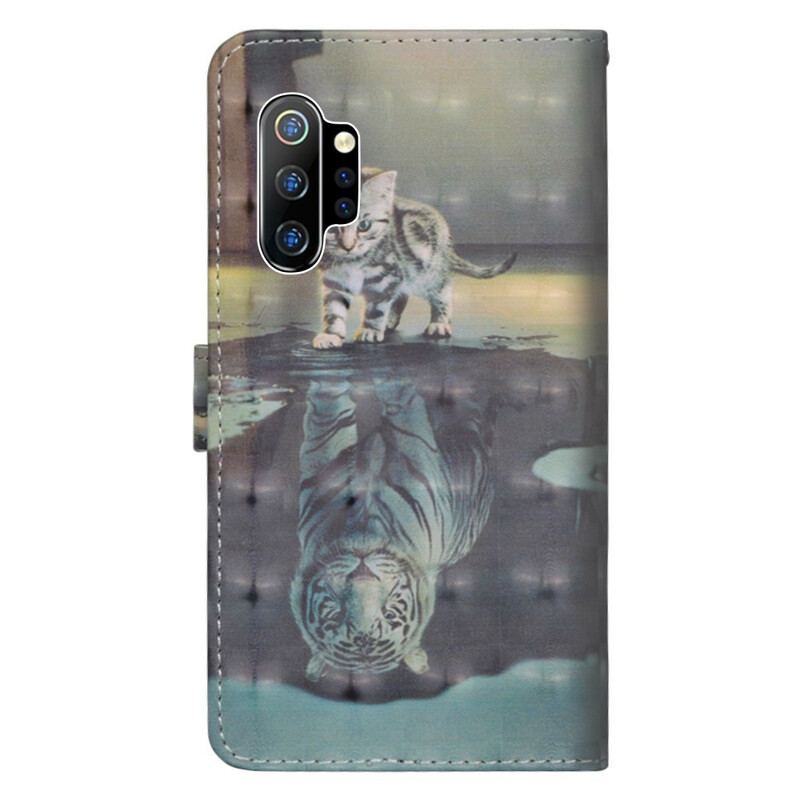 Housse Samsung Galaxy Note 10 Plus Ernest Le Tigre