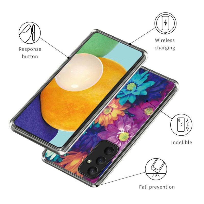 Coque Samsung Galaxy A55 5G Chrysanthème