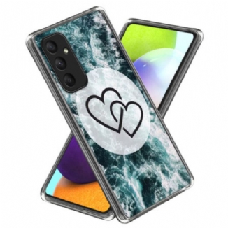 Coque Samsung Galaxy A55 5G Cœur à Cœur