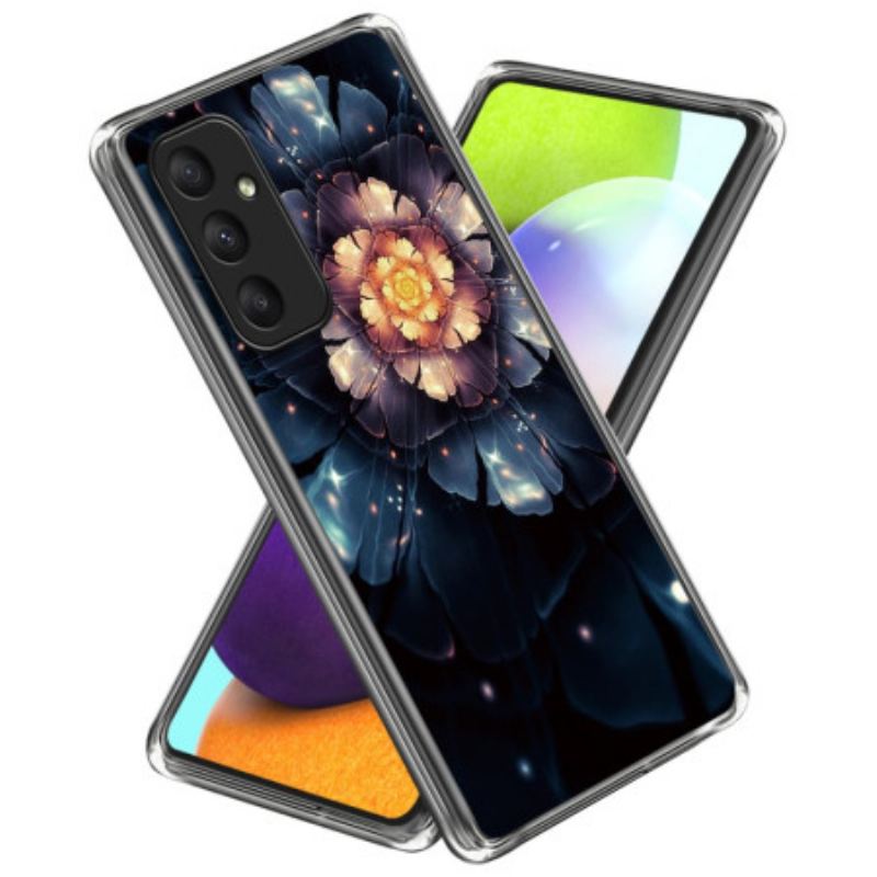 Coque Samsung Galaxy A55 5G Fleur colorée