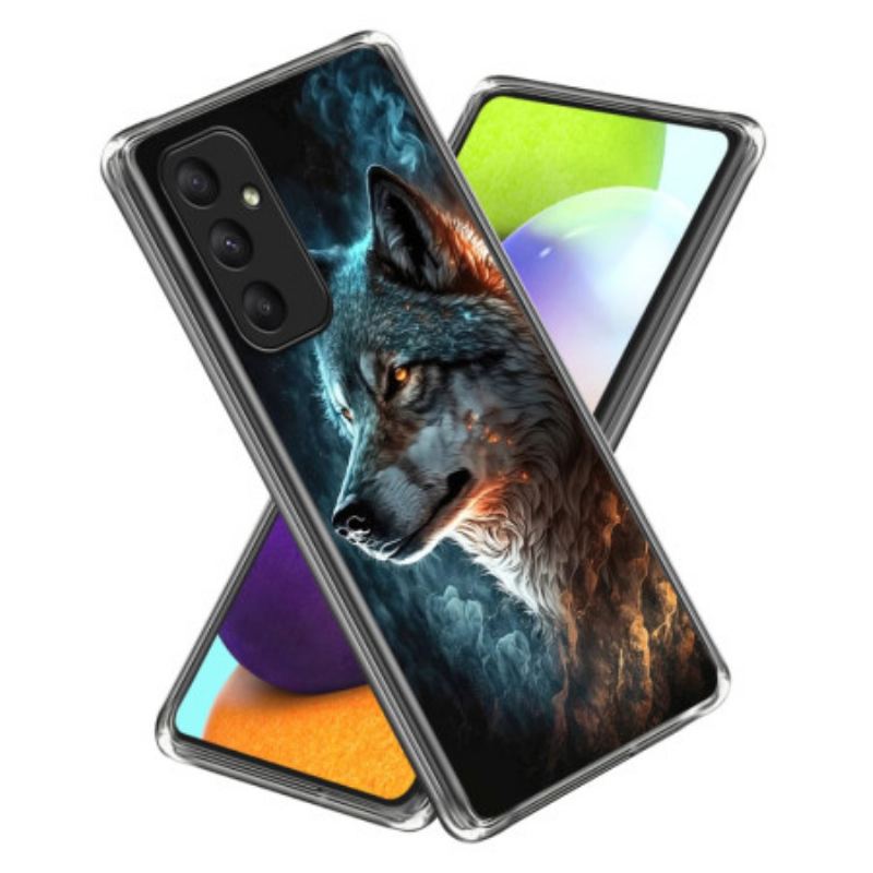 Coque Samsung Galaxy A55 5G Loup Sauvage