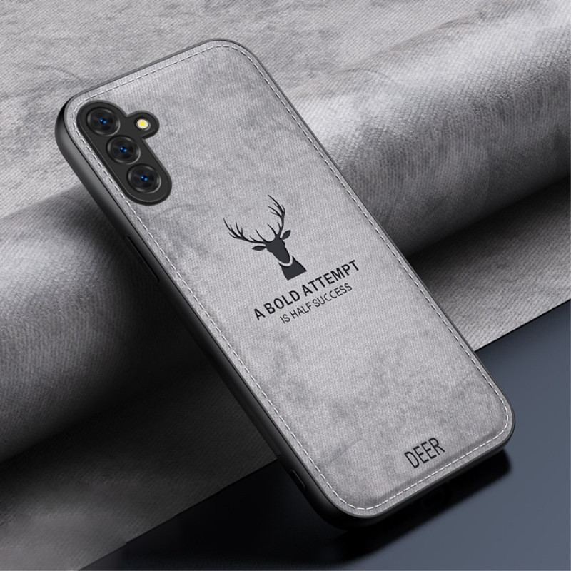 Coque Samsung Galaxy A55 5G Simili Cuir Cerf