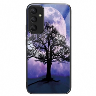 Coque Samsung Galaxy A55 5G Verre Trempé Arbre et Lune