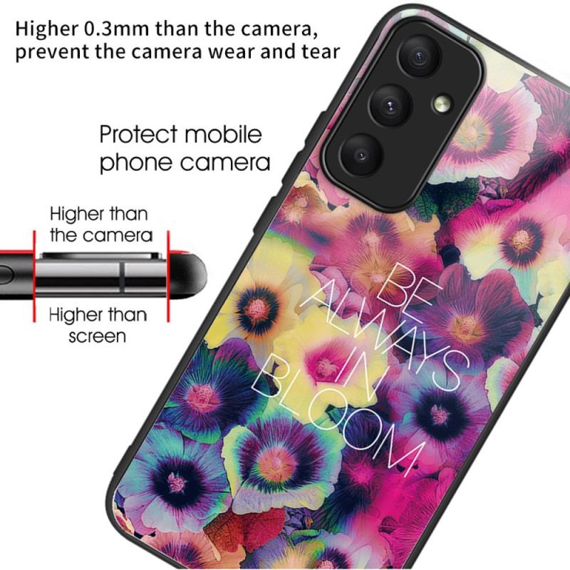 Coque Samsung Galaxy A55 5G Verre Trempé Be Always In Bloom