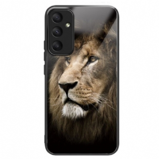 Coque Samsung Galaxy A55 5G Verre Trempé Motif Lion