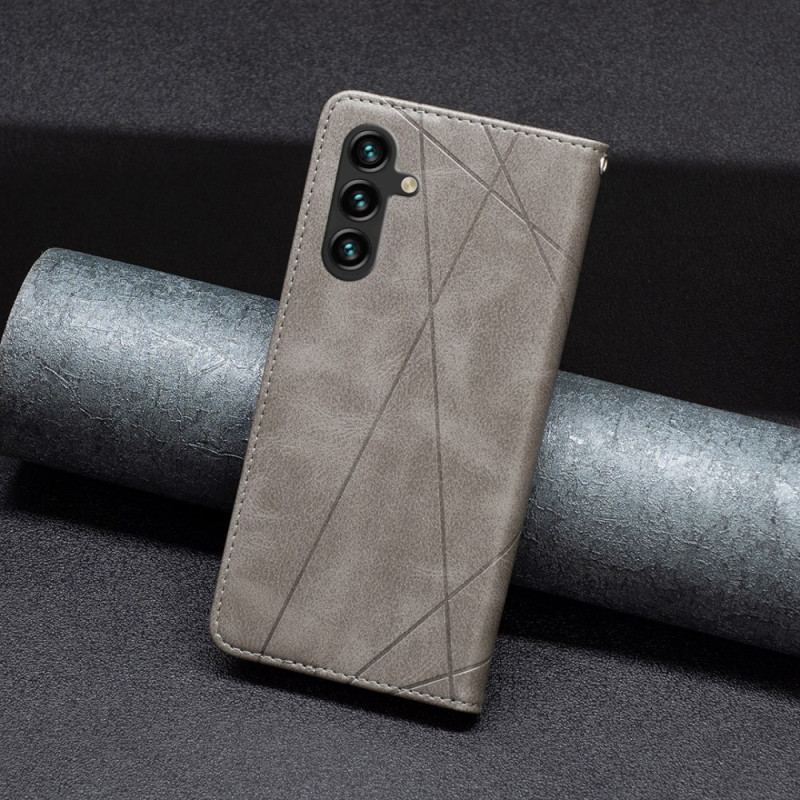 Flip Cover Samsung Galaxy A55 5G Géométrie