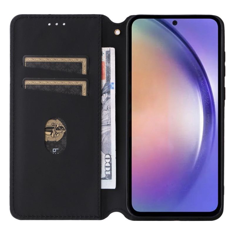 Flip Cover Samsung Galaxy A55 5G Losanges 3D