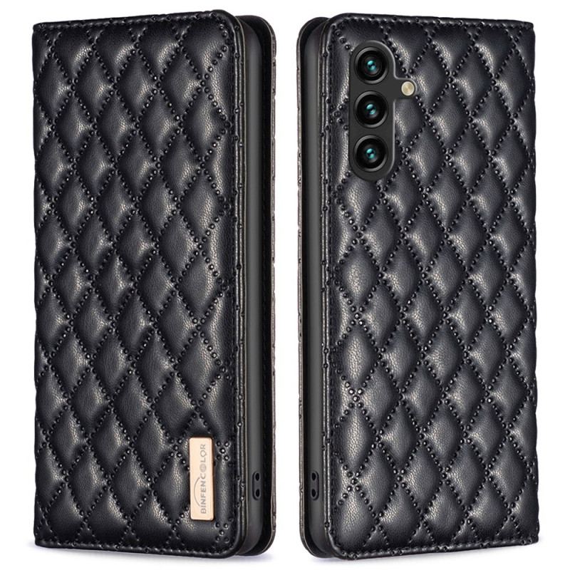 Flip Cover Samsung Galaxy A55 5G Matelassée BINFEN COLOR