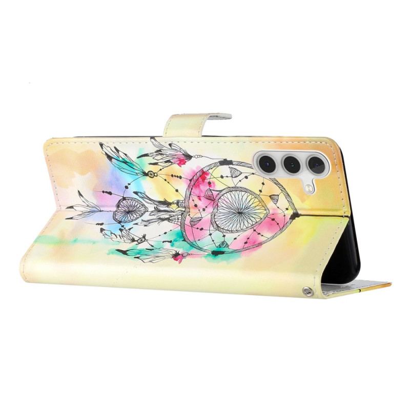 Housse Samsung Galaxy A55 5G Attrape Rêves Aquarelle