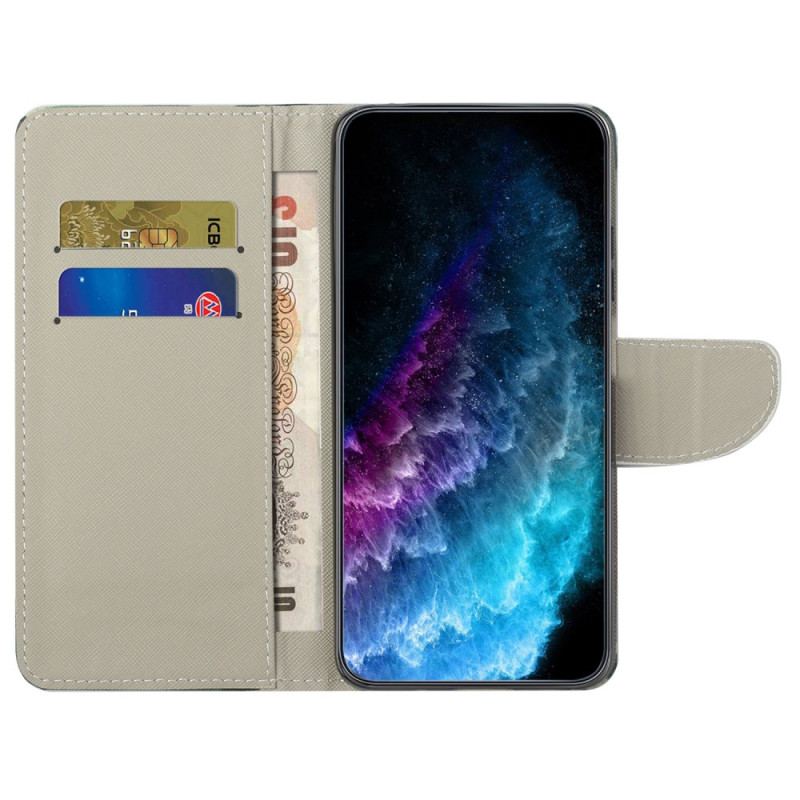 Housse Samsung Galaxy A55 Papillons Scintillants