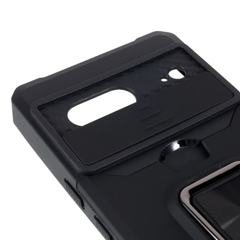 Coque Google Pixel 7 Anneau-Support et Porte-Carte