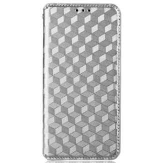 Flip Cover Google Pixel 7 Cubes 3D