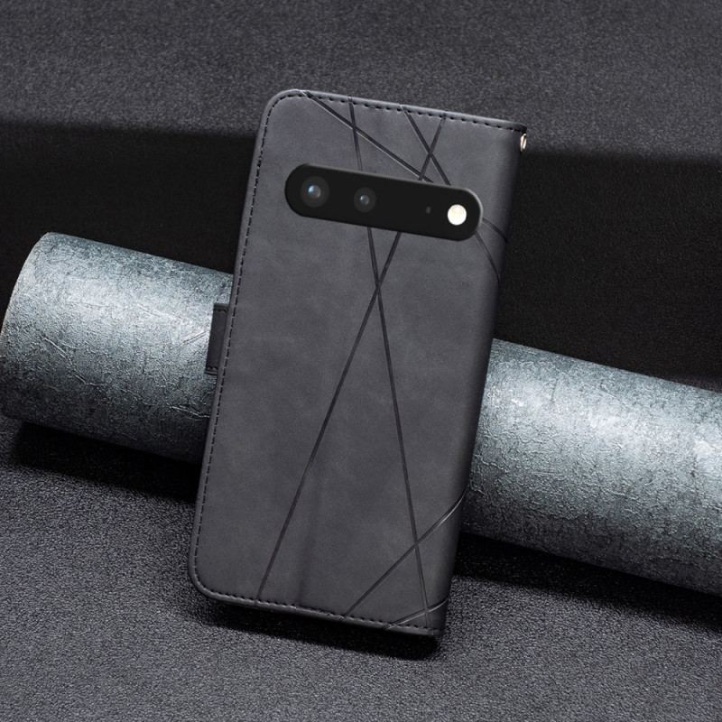 Flip Cover Google Pixel 7 Losanges BINFEN COLOR