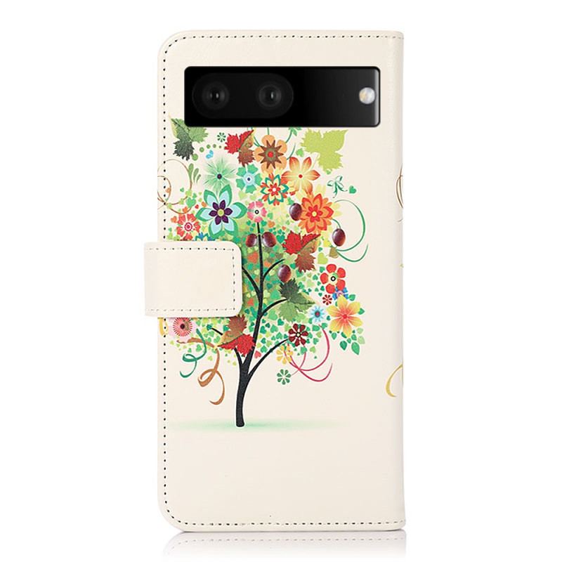 Housse Google Pixel 7 Arbre Fleuri