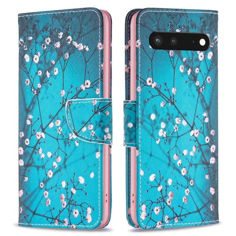 Housse Google Pixel 7 Branches en Fleurs