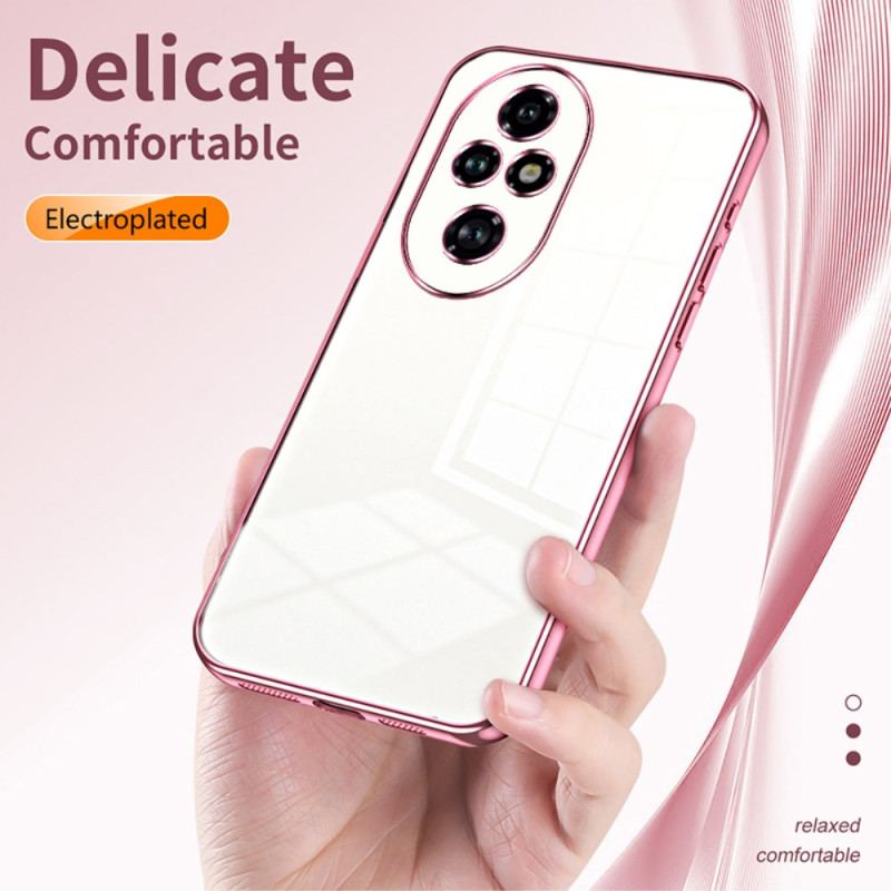 Coque Honor 200 Pro Cadre Électroplaqué