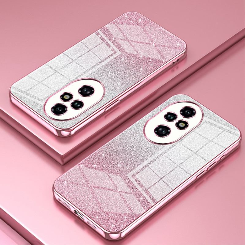 Coque Honor 200 Pro Paillettes Dégradées