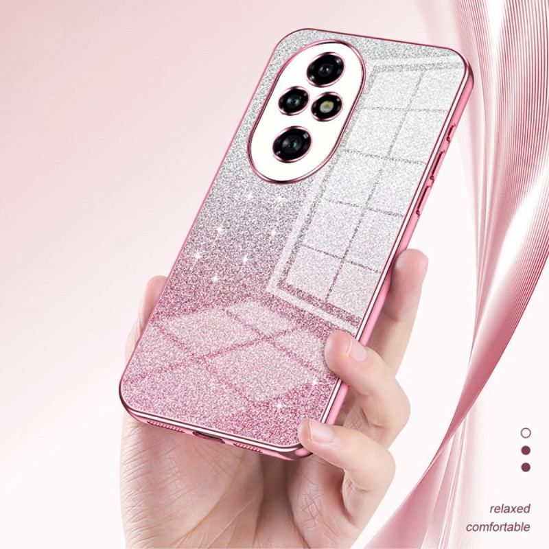 Coque Honor 200 Pro Paillettes Dégradées