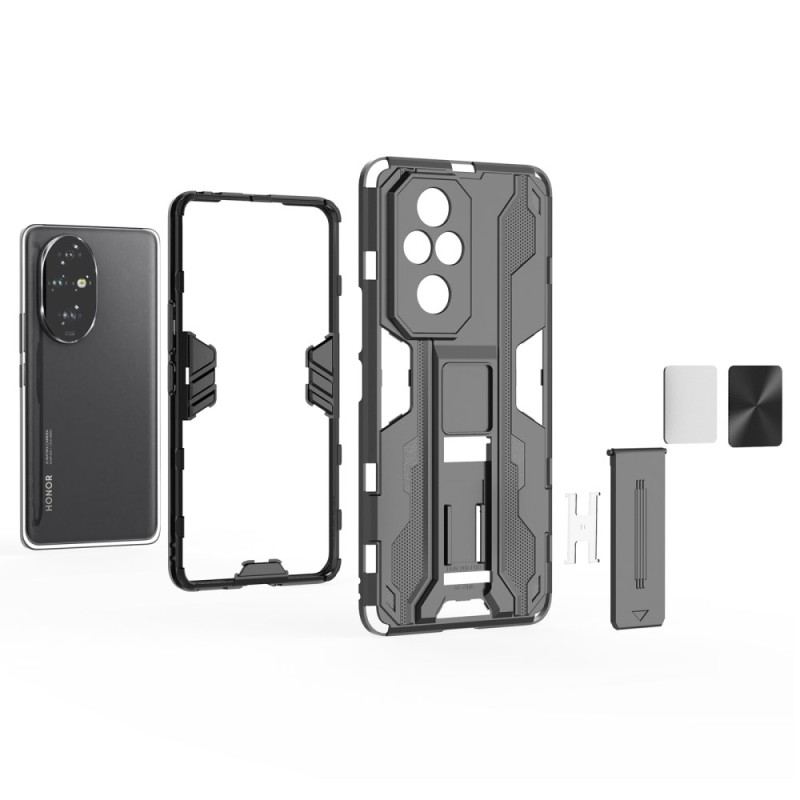 Coque Honor 200 Pro Support Intégré Vertical et Horizontal