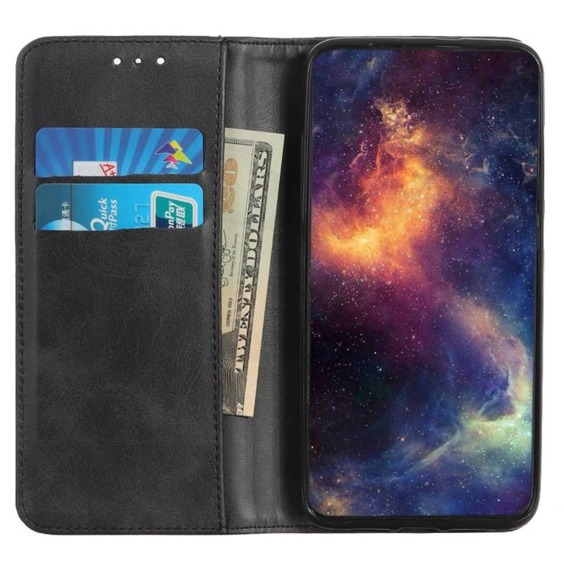 Flip Cover Honor 200 Pro Cuir Fendu