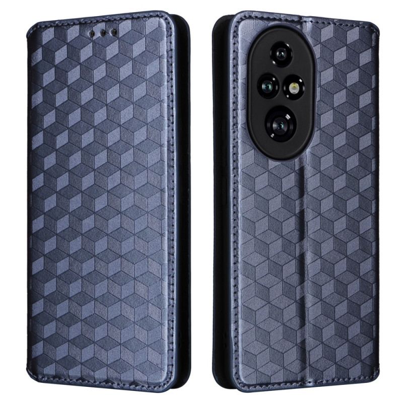 Flip Cover Honor 200 Pro Losanges 3D