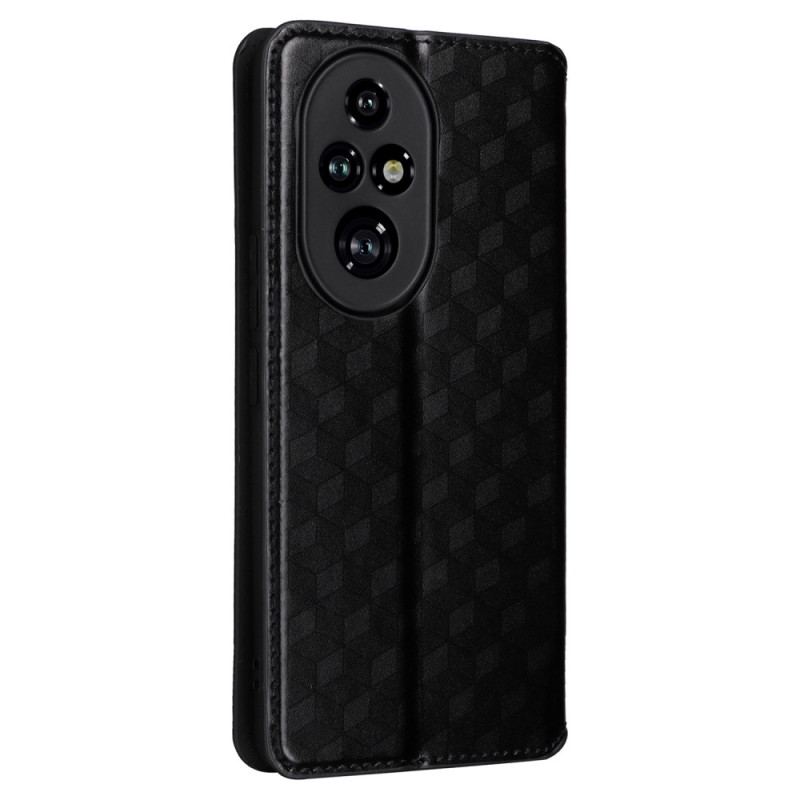 Flip Cover Honor 200 Pro Losanges 3D