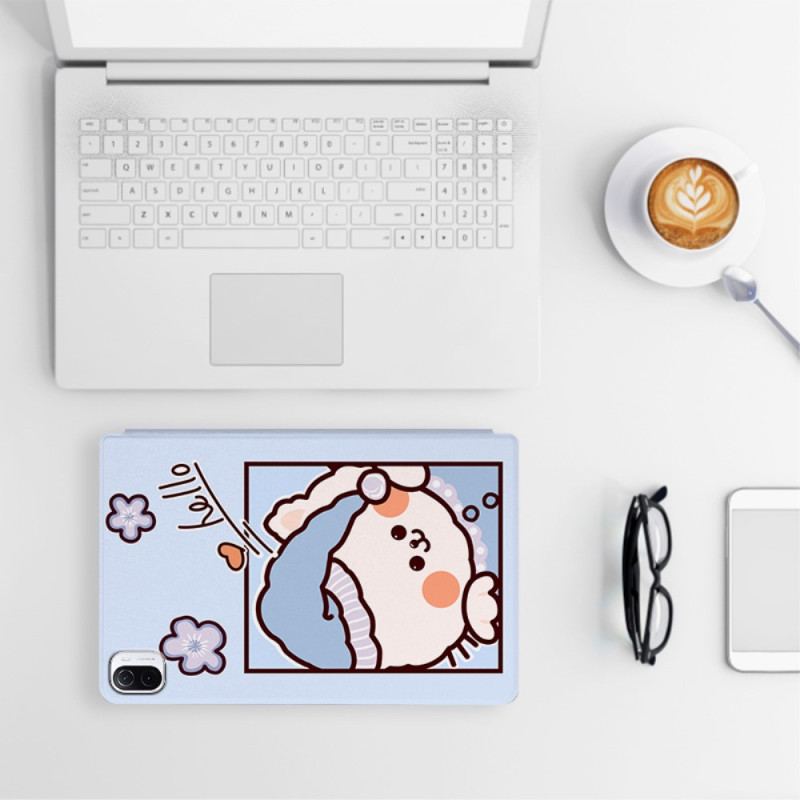 Coque Xiaomi Pad 5 Cute Puppy Simili Cuir