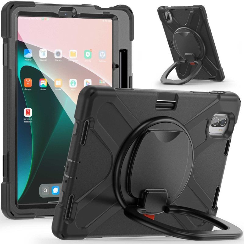 Coque Xiaomi Pad 5 Ultra Résistante Anneau Rotatif