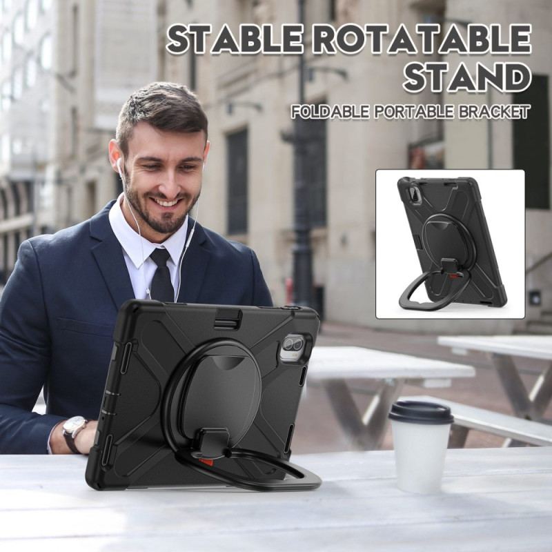 Coque Xiaomi Pad 5 Ultra Résistante Anneau Rotatif