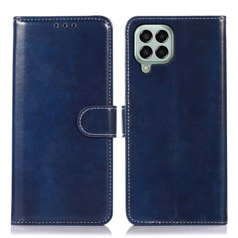 Housse Samsung Galaxy M33 5G Style Cuir et Coutures