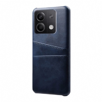 Coque Xiaomi Redmi Note 13 5G Effet Cuir Porte-Cartes