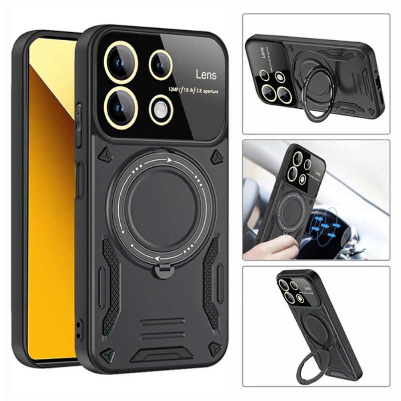 Coque Xiaomi Redmi Note 13 5G Magnétique Anneau-Support