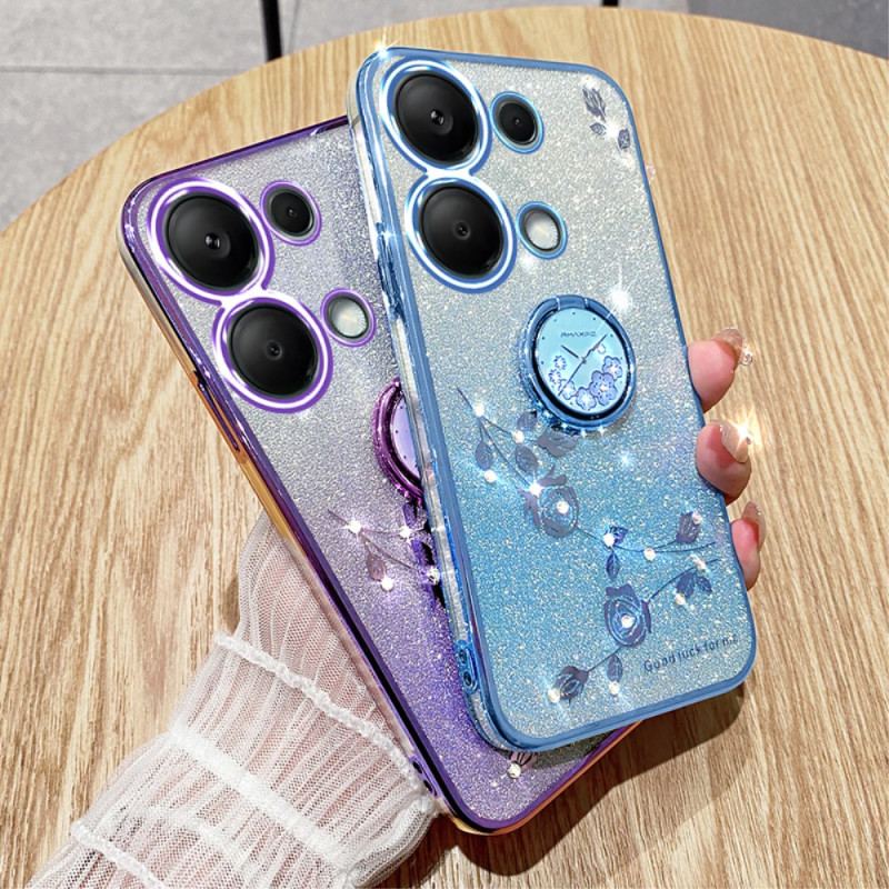 Coque Xiaomi Redmi Note 13 5G Support Paillettes et Strass KADEM