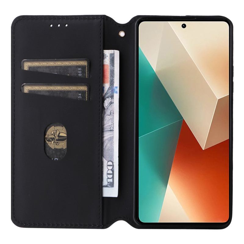 Flip Cover Xiaomi Redmi Note 13 5G Cubes 3D