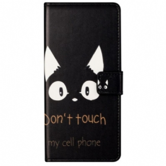 Housse Xiaomi Redmi Note 13 5G Don't Touch My Cell Phone