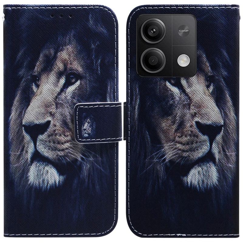 Housse Xiaomi Redmi Note 13 5G Dreaming Lion