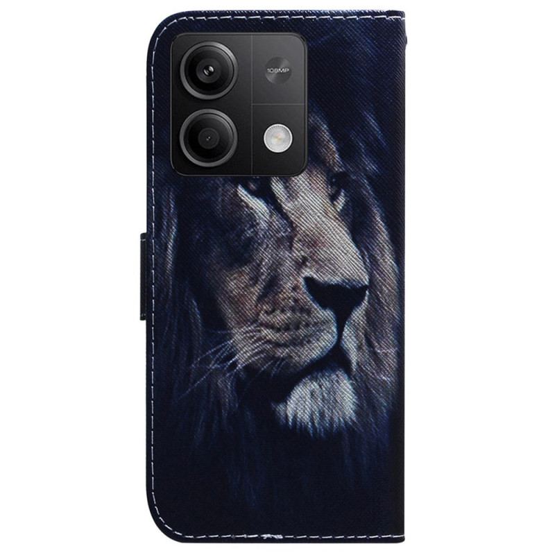 Housse Xiaomi Redmi Note 13 5G Dreaming Lion