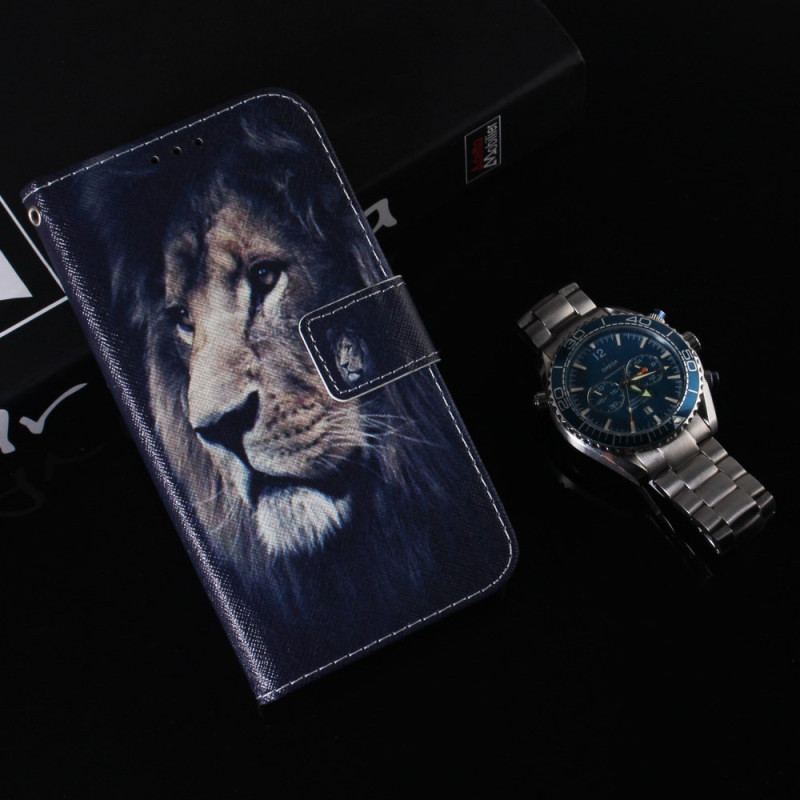 Housse Xiaomi Redmi Note 13 5G Dreaming Lion