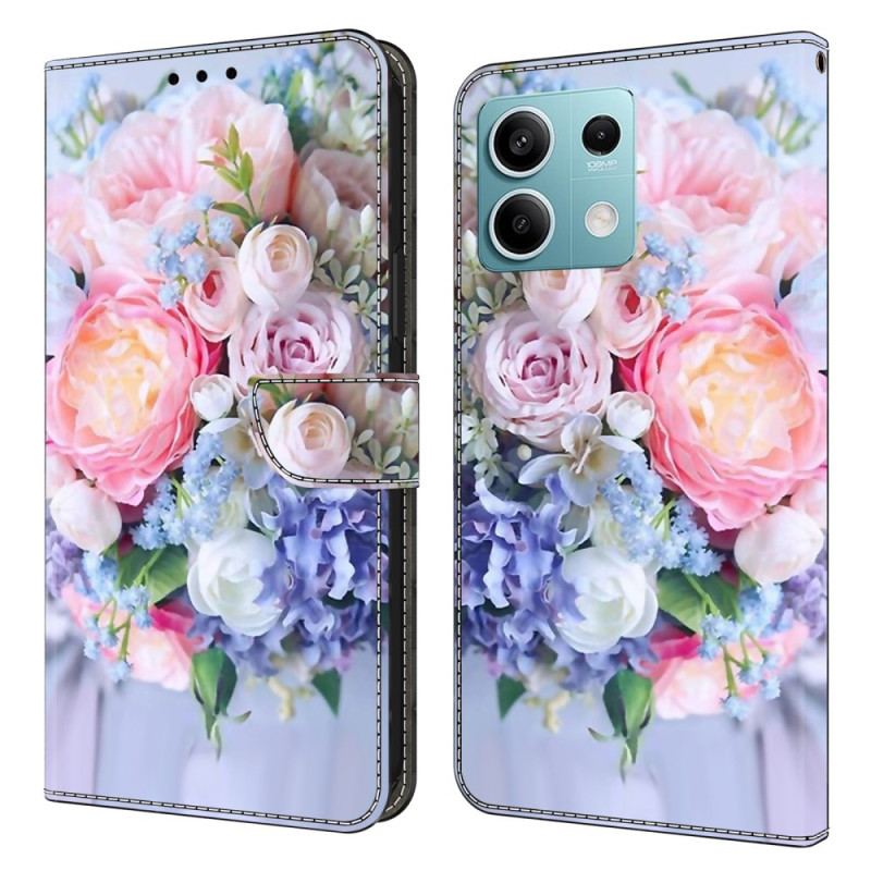 Housse Xiaomi Redmi Note 13 5G Fleurs Pastels