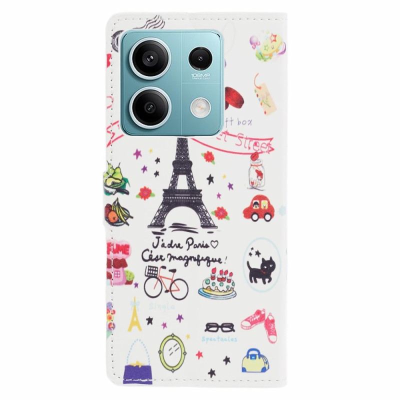 Housse Xiaomi Redmi Note 13 5G I Love Paris