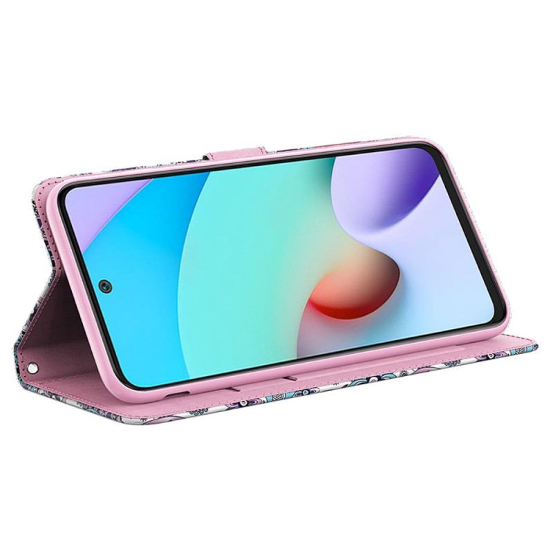 Housse Xiaomi Redmi Note 13 5G Impatiens à Lanière