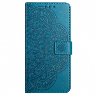 Housse Xiaomi Redmi Note 13 5G Impression Mandala avec Lanière