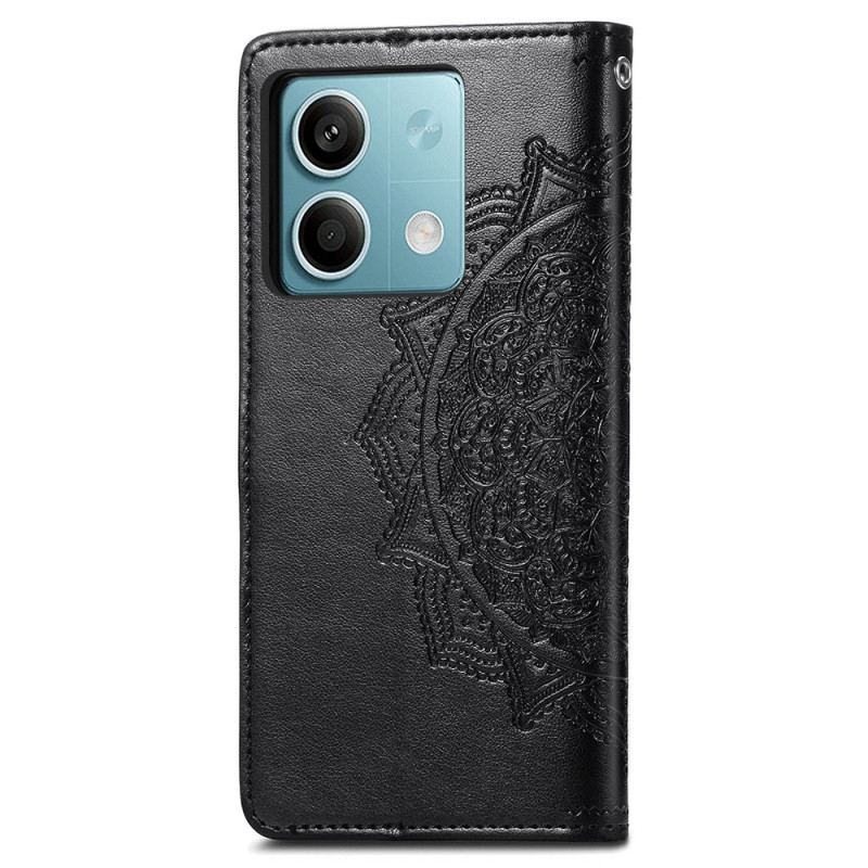 Housse Xiaomi Redmi Note 13 5G Mandala Baroque à Lanière