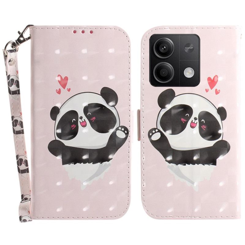 Housse Xiaomi Redmi Note 13 5G Panda Love