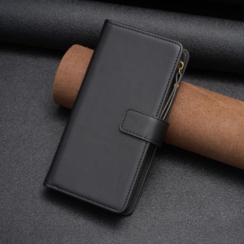 Housse Xiaomi Redmi Note 13 5G Simili Cuir Porte-Monnaie à Lanière